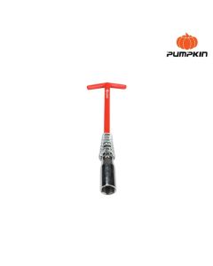 PUMPKIN 61089 ขันบ็อกซ์หัวเทียนด้ามตัวT หุ้มPVC Cr-V 21mm