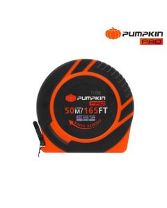 PUMPKIN PRO 11111-S50C เทปวัดที่สายเหล็ก เคลือบไนล่อน 3SPEED 50มx13มม PTT-3XS50C