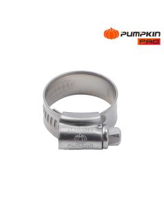 PUMPKIN PRO 11533 กิ๊บรัดท่อสแตนเลส304เข็มขัดกว้าง #OX