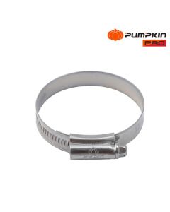 PUMPKIN PRO 11535 กิ๊บรัดท่อสแตนเลส304เข็มขัดกว้าง #2X