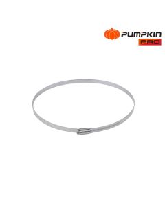 PUMPKIN PRO 11542 กิ๊บรัดท่อสแตนเลส304เข็มขัดกว้าง #12