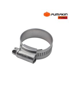 PUMPKIN PRO 11543 กิ๊บรัดท่อสแตนเลส304เข็มขัดกว้าง #1A