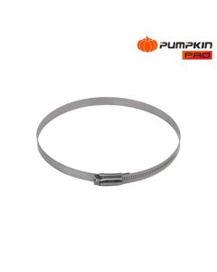 PUMPKIN PRO 11551 กิ๊บรัดท่อสแตนเลส304เข็มขัดกว้าง #8