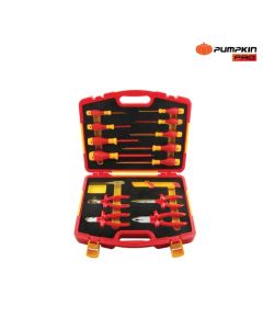 PUMPKIN PRO 17785 ชุดเครื่องมืองานไฟฟ้า15ตัว/ชุด VDE1000V PROVDE-TS15S