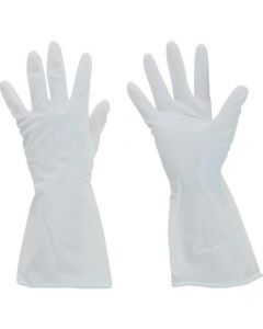 ถุงมือไวนิลคลอไรด์ SS สีขาวบาง