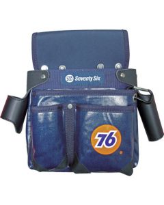 กรอบชั่วคราวพร้อมตัวยึดสีน้ำเงิน