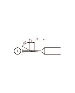 ปลายเหล็กสำรอง 1C ชนิดเส้นรอบวงเต็มสำหรับ PX6/7/RX7/CXR