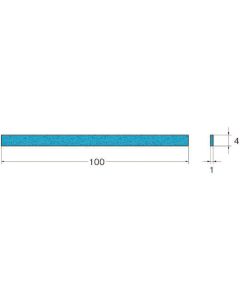 หินเจียรแท่งเซรามิก ความยาวรวม (มม.): 100 ขนาดเกรน (#): 400