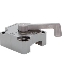 Square Steel Slide Lock (lever type)