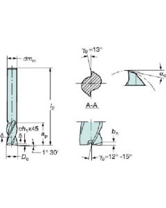 Tungsten Carbide Solid Tools 1อัน