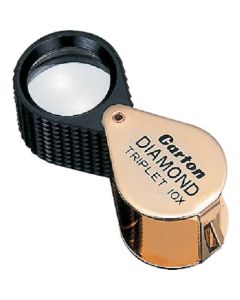 กล้องส่องเพชร Jewelry Loupe 10x Uncolored Lens Type Gold