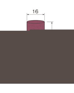 หินเจียรยางกากเพชรสีเขียว เส้นผ่านศูนย์กลางภายนอก (มม.): 16 ขนาดเม็ด (#): 46