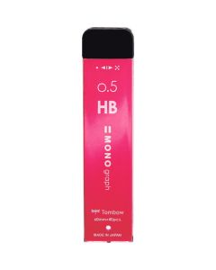 ตะกั่วชาร์ป Monograph MG 0.5 mm Hardness HB Pink 40 ชิ้น
