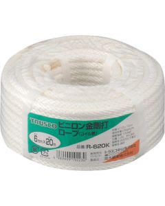 ลวดสลิงไวนิลลอน Kongouchi เส้นผ่านศูนย์กลาง 6mm x ยาว 20m