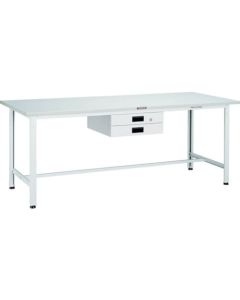 โต๊ะทำงานแบบ RAE 900 x 600 x H740 บาง 2 ลิ้นชัก