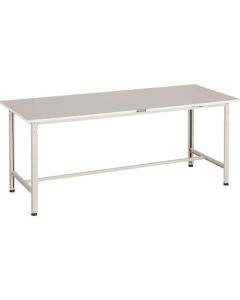 โต๊ะทำงานแบบ RAE2 แผ่นด้านบนเป็นไปตาม RoHS2 1800x600xH740 W สี