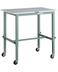 Light High Duty Workbench c/w 75mm Casters