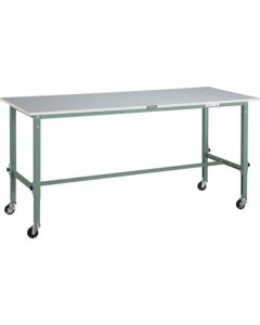Light High Duty Workbench c/w 75mm Casters