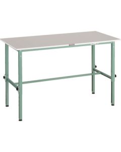โต๊ะทำงานแบบปรับความสูงได้ชนิด RAEM2 แผ่นด้านบนเป็นไปตาม RoHS2 1500 x 900