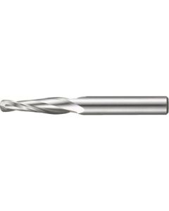Two-flute Tapered Radius Ball End Mills 1เส้น