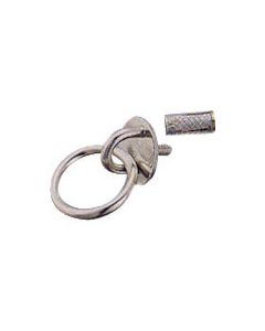 Stainless Steel Round Eye Plate w/bolt 1อัน