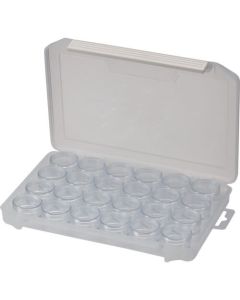 Parts Case ROUND FLAT 24P(SS) 60อัน
