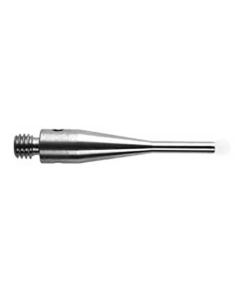 เข็มวัดชิ้นงานทรงตรง M3 ก้านสแตนเลส ปลายเซอร์คอเนีย 21mm Dia 2mm