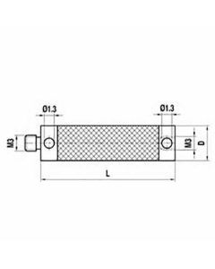 M3 carbon fibre stylus extension, L 130 mm, for Zeiss applications