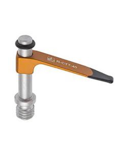 40 mm soft tip tension clamp with 30 mm post and M8 thread