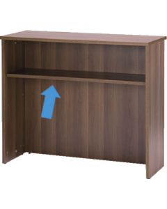 ชั้นวางของบนเคาน์เตอร์ทรงสูง สำหรับ W1200