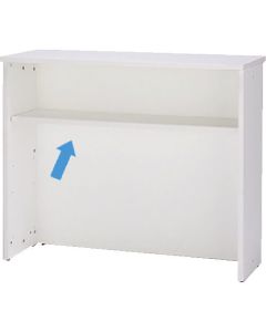 High Counter W1200 Optional Shelf WJWhite