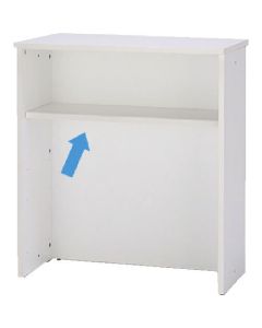 High Counter W900 Optional Shelf WJWhite