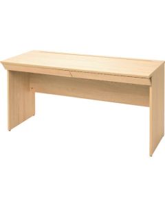 RF Wood Desk W1400xD600 With Drawer Natural 1อัน