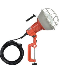 โคมสะท้อนแสงทำงานกันฝน 300W 100V สายไฟ 5 ม. พร้อมคีมจับ