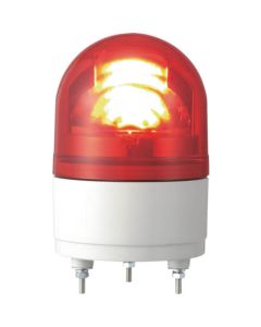 ไฟหมุนขนาดเล็ก LED ชนิด RHE Φ100 สีแดง