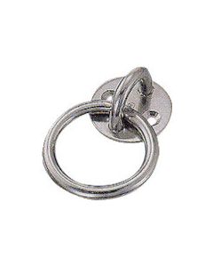 Stainless Steel Eye Plate (round) w/ring 1อัน