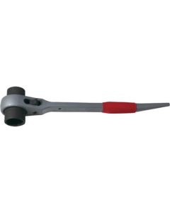ประแจบล็อกฟรี 2 ข้าง หางหนู Aluminum Short Ratchet 17 x 21mm