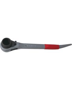 ประแจบล็อกฟรี 2 ข้าง หางหนู Aluminum Short Ratchet 19 x 21mm