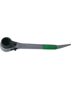 ประแจบล็อกฟรี 2 ข้าง หางหนู Compact Ratchet 19 x 24mm