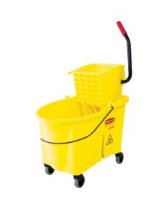 Wave break mopping system ด้านข้างกดชุดสีเหลือง