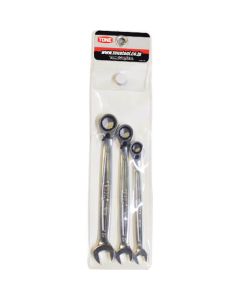 Ratchet Ring Wrench(Reversible Offset) 1ชุด