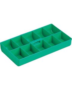 Plastic Tray สำหรับ STEEL PARTS BOX 338 x 190 x 54 Green