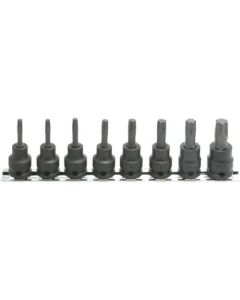 Impact Socket Set On Rail 3/8Sq.Dr. Torx 1อัน