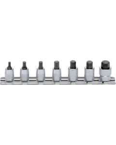 Hex Bit Socket Set On Rail 1/4Sq.Dr. 1อัน