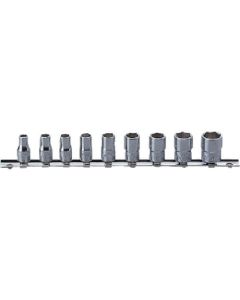 Socket Set On Rail 1/4Sq.Dr. 6-P 1อัน