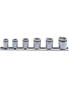 Nut Grip Socket Set 1/4Sq.Dr. On Rail 1อัน
