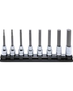 Z-EAL ชุดลูกบล็อกดอกไขควง หัวหกเหลี่ยม 3/8" (75mm) (8 ตัว)