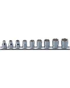 Socket Set On Rail 3/8Sq.Dr. 6-P 1อัน