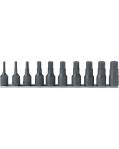 Bit Socket Set On Rail 1/2Sq.Dr. 1อัน