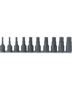 Bit Socket Set On Rail 1/2Sq.Dr. 1อัน